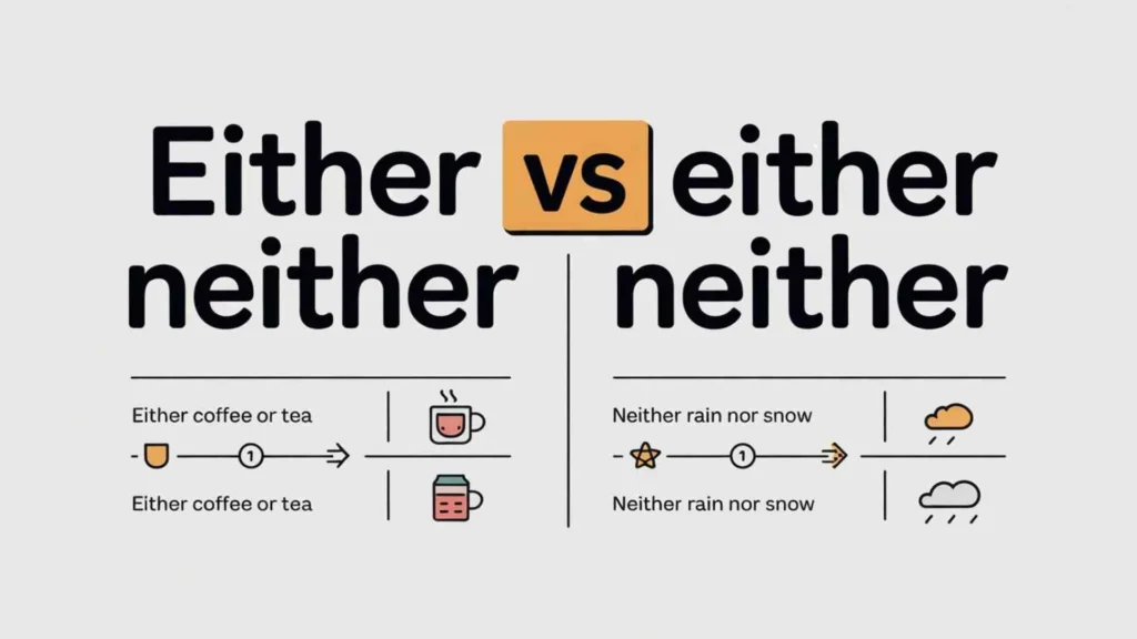 What Does “Either” Mean?
