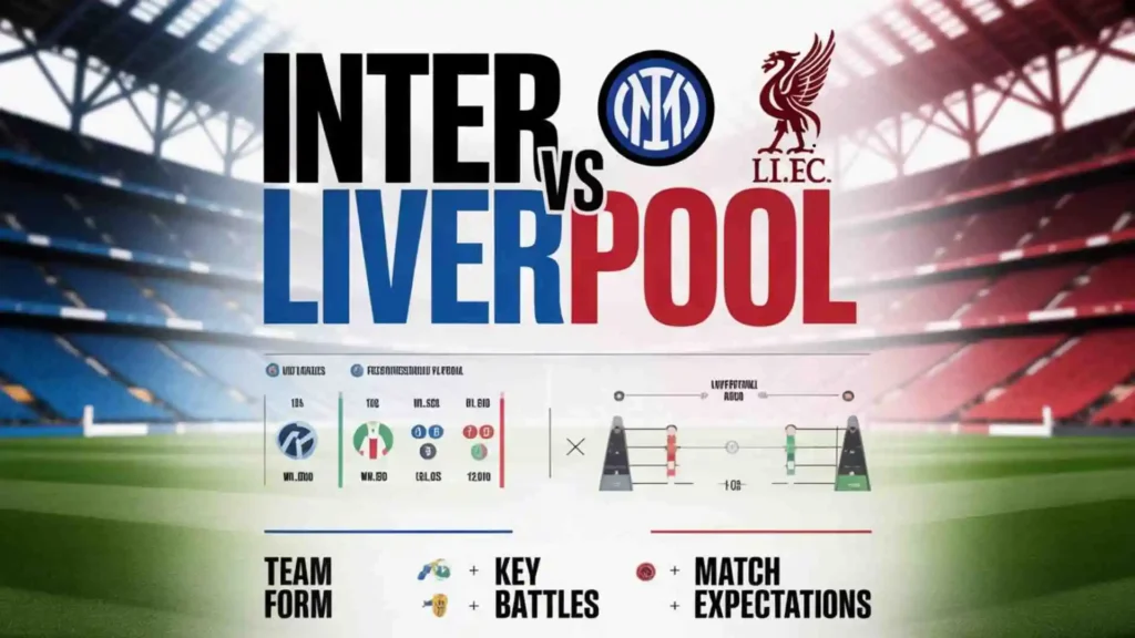 Quick Overview of Inter Milan and Liverpool