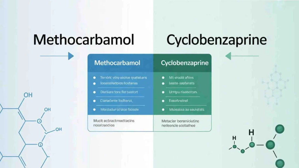 Methocarbamol vs Cyclobenzaprine — Quick Comparison