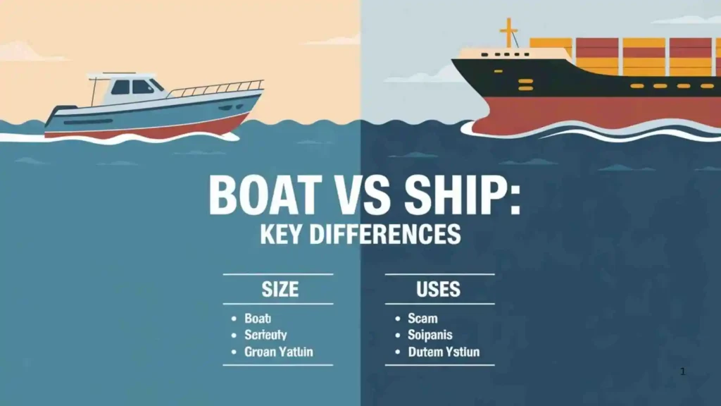 Boat vs Ship: Key Differences Explained