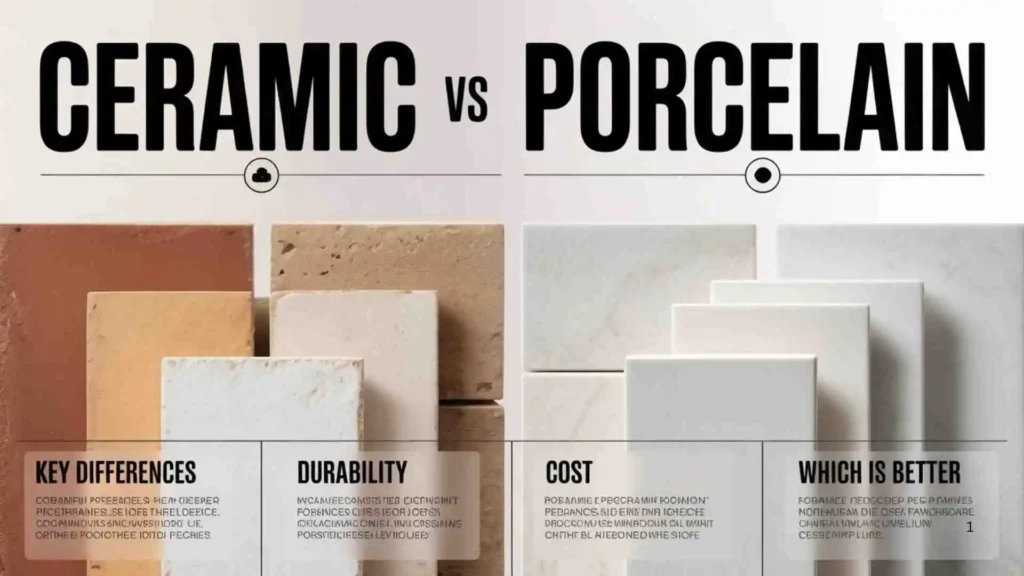 Best Uses: Ceramic vs Porcelain