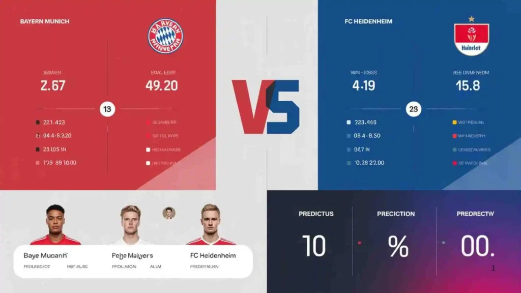 Bayern vs Heidenheim Prediction