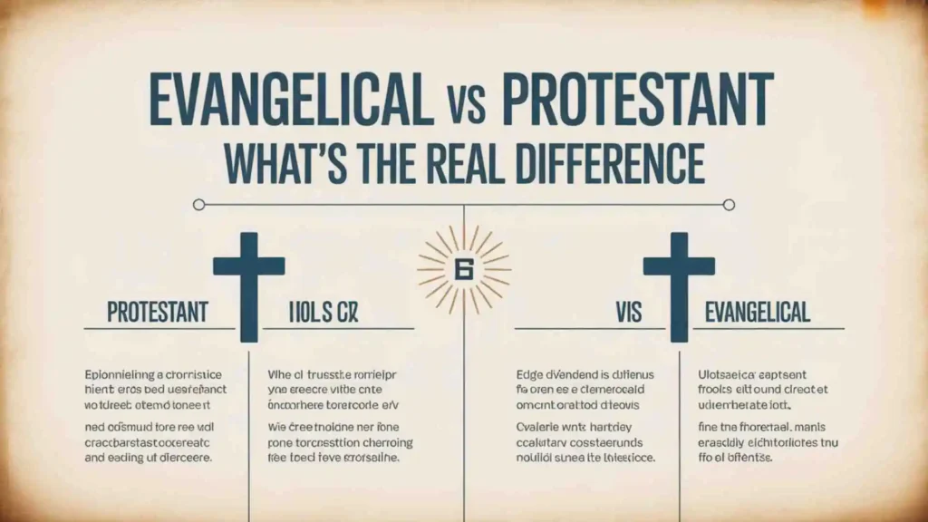 Key Differences Between Evangelical and Protestant