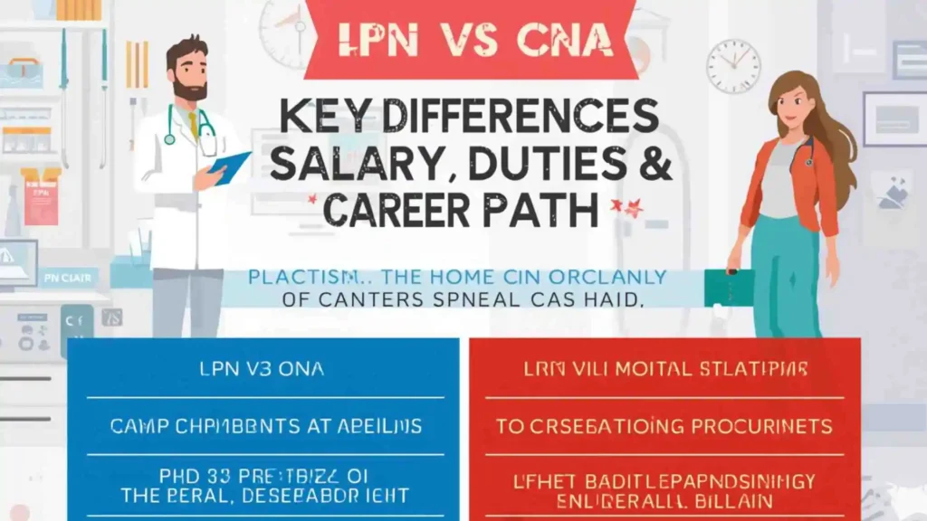 Key Differences Between LPN and CNA