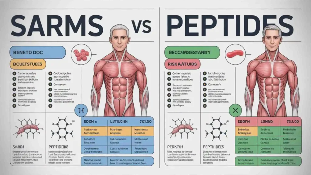SARMs vs Peptides for Muscle Growth