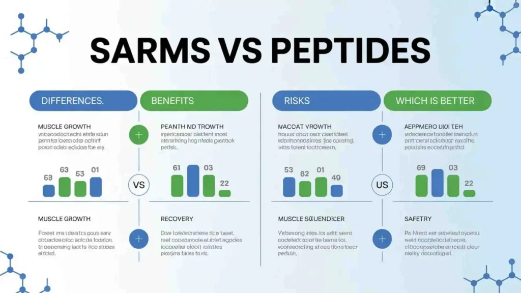 Key Differences Between SARMs and Peptides