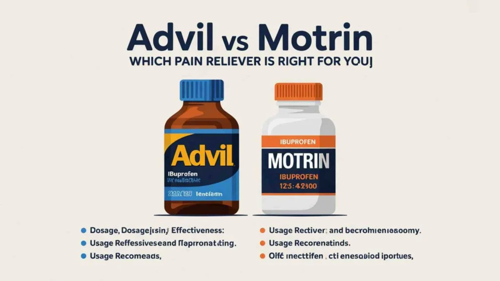 Advil vs Motrin