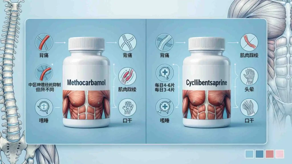 Methocarbamol vs Cyclobenzaprine