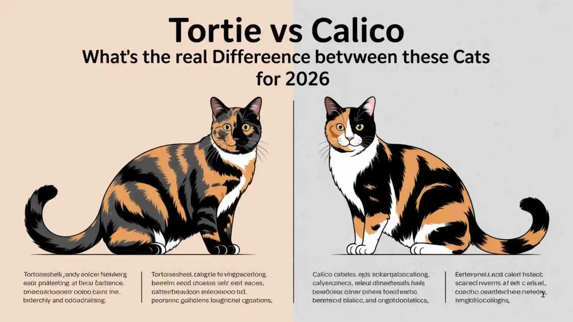 tortie vs calico