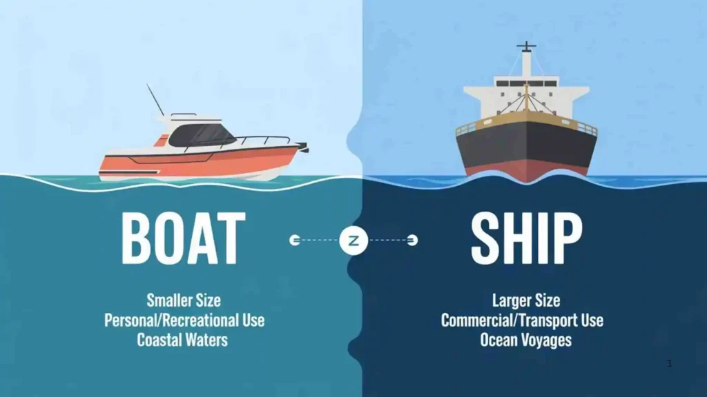 Boat vs Ship