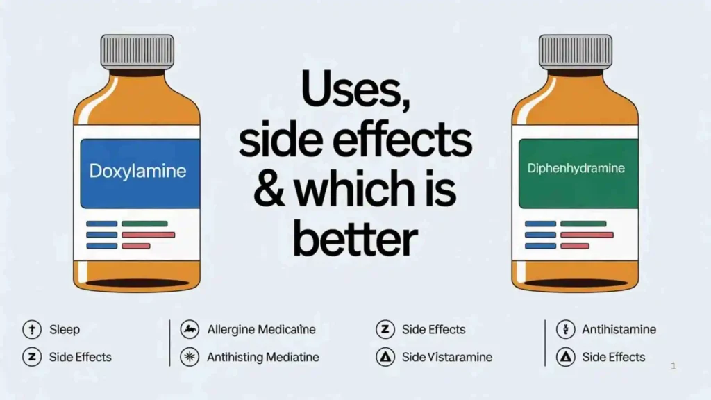 Doxylamine vs Diphenhydramine