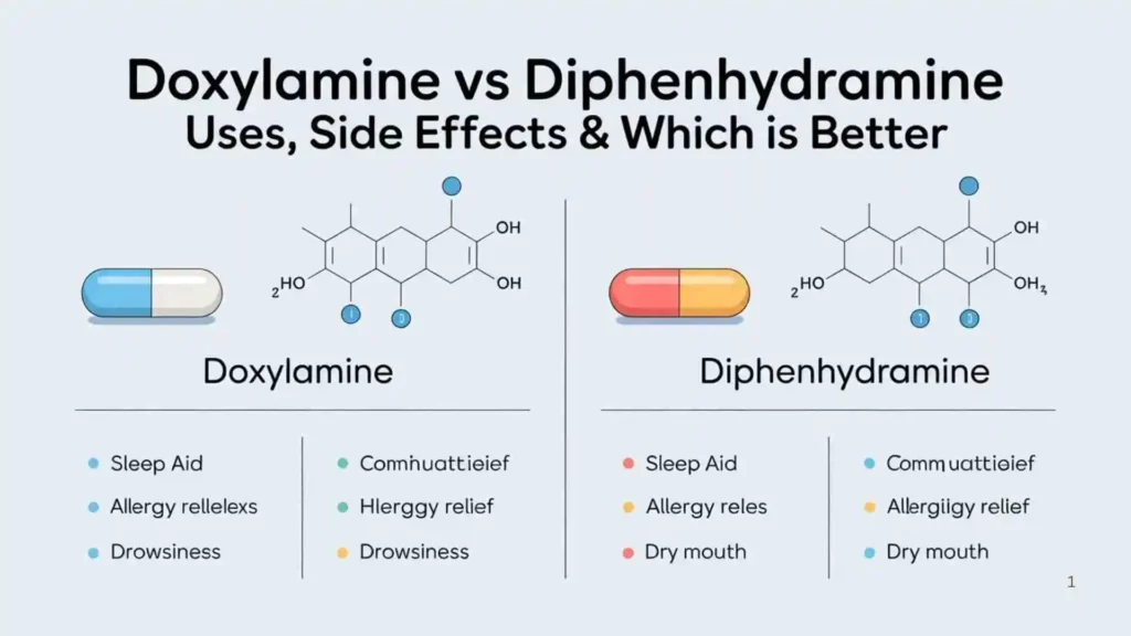 Doxylamine vs Diphenhydramine: Key Differences