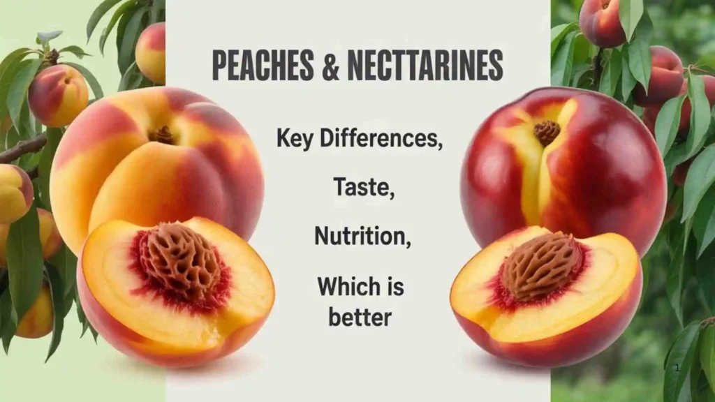 Peach vs Nectarine
