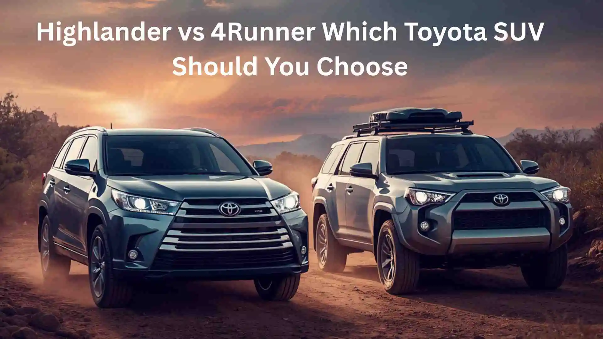 Highlander vs 4Runner