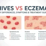 Hives vs Eczema